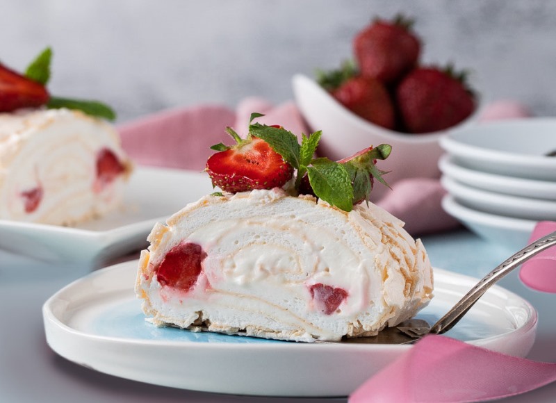 Meringue roll - foto 1